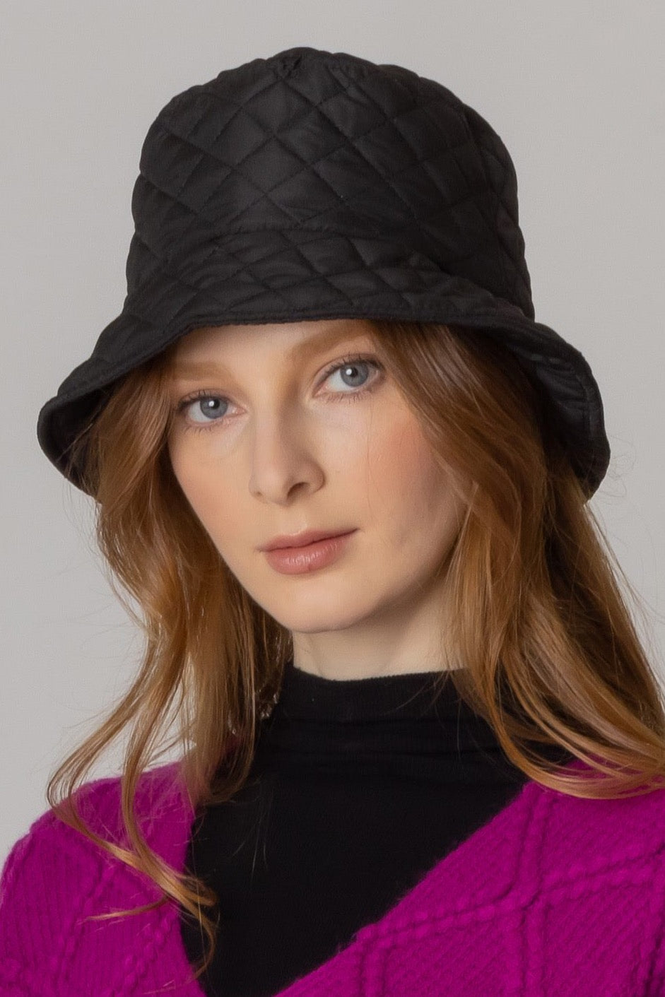 Fall In London Quilted Bucket Hat